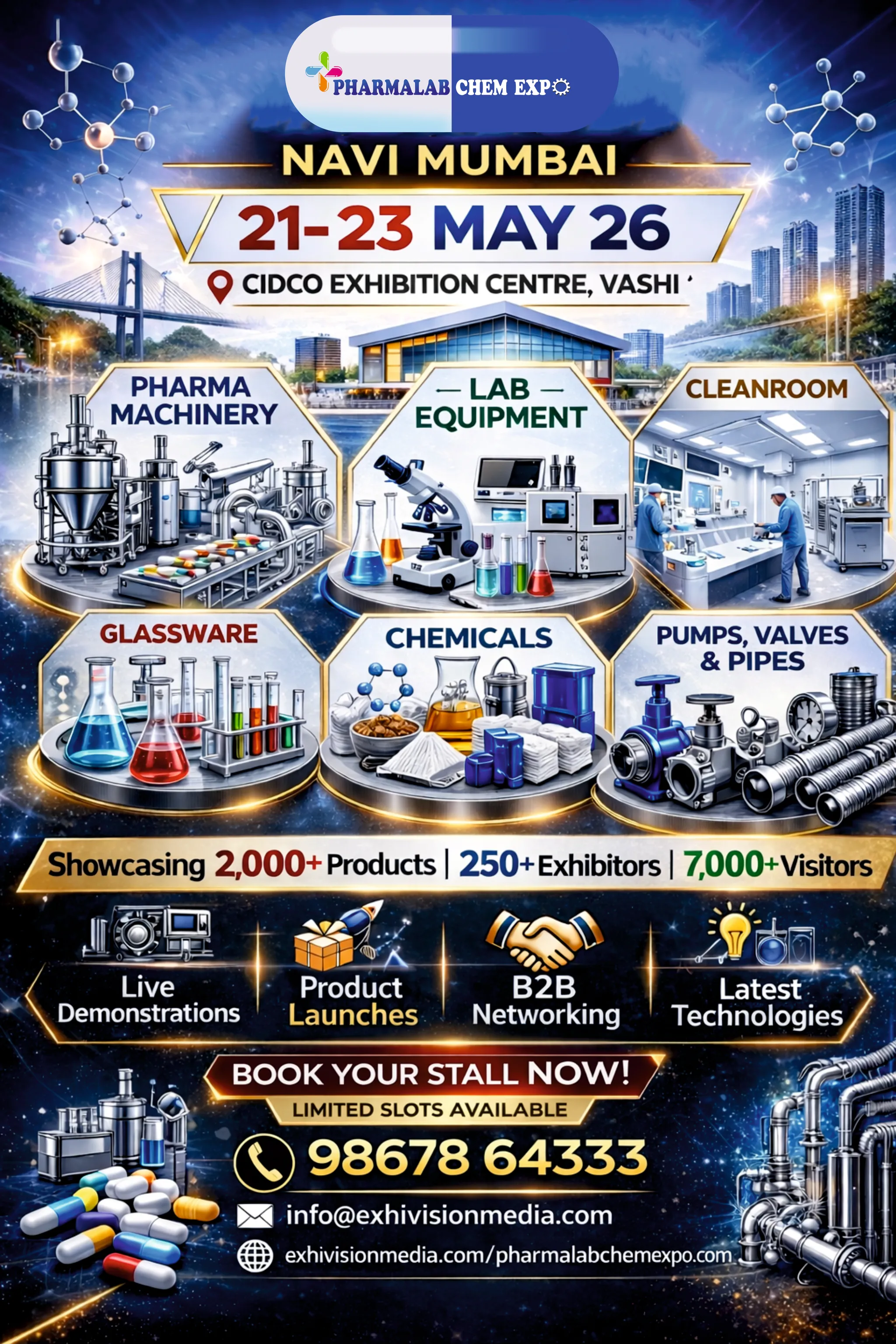 Pharmalabchem Expo - Navi Mumbai